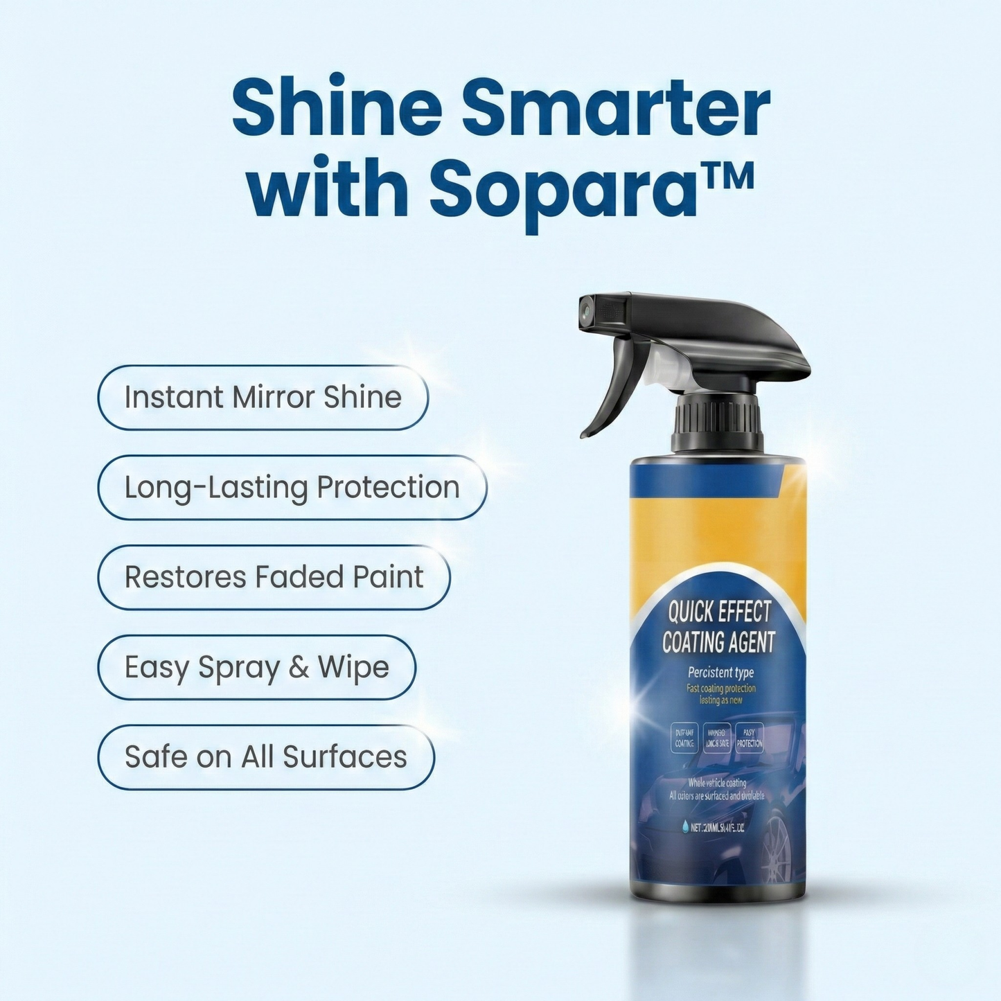 Sopara™ QuickEffect Car Shield