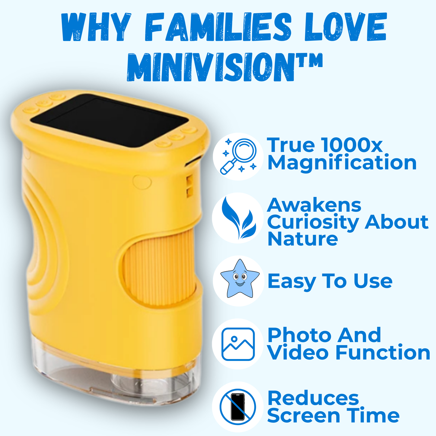 MiniVision™ Kid’s Explorer Microscope