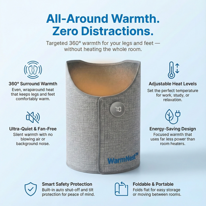 WarmNest™ Heated Foot Cocoon